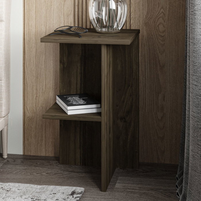 Hanah Home Mesita de Noche Leray - Walnut Hanah Home Mesita de Noche Leray - Walnut